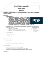 Resumen Materiales de Restauración CCB