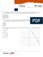 Ficha Pre-Rec Algebra 8o Ano - 2