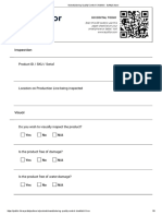 Manufacturing Quality Control Checklist