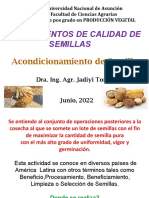 Acondicionamiento de Semillas 