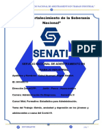 Plan de Trabajo Estadistica para Administracion