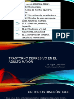 Trastorno Depresivo en El Adulto Mayor 2022