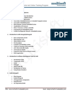 Avr Microcontroller Course Content