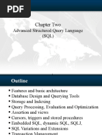 ADB - CH2 - Advanced SQL