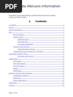 Candida Albicans - What To Do