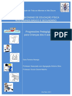 Sequencia Pdagógica Da Natação para Crianças de 0 A 6