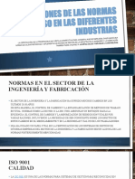 Aplicaciones de Las Normas Iso en La Industria