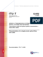 ITU-T Rec. G.652 (11 - 2009) Characteristics of A Single-Mode Optical Fibre and Cable (00000003)