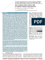 Comparative Analysis of Box Culvert With Cushion and Without Cushion Using Staad Pro