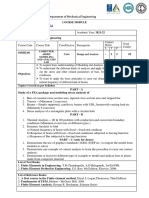 CM CAMA Lab - 18MEL66 2021-22