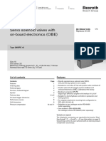 Servo Solenoid Valves With On-Board Electronics (OBE) : RE 29045/10.05 Replaces: 01.05