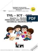 Grade 11 - Q1 - W7 - Module 4.a-Preparing and Interpreting Technical Drawing - For Teacher