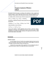 Experiment 7 Dissolved Oxygen Alcantaraquijanotabaranza