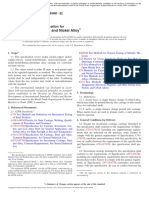 Standard Specification For Castings, Nickel and Nickel Alloy