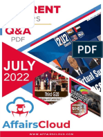 Current Affairs Q&A PDF - July 2022 by AffairsCloud 1