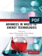 Advances in Waste-To-Energy Technologies