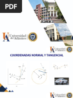 Dynamics - 3 - Coordenadas NormalTangencial - 2022 - II