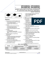 32-Bit Power Architecture MCU For Automotive Body and Gateway Applications