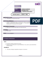 6 Basico Planes de Clases Abril Ciencias Naturales