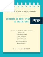 L'histoire Du Droit Pénal Marocain