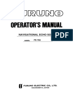 FE700 Operator Manual