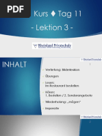 A1 Kurs Tag 11 - Lektion 3