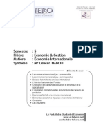 Economie Internationale Synthese