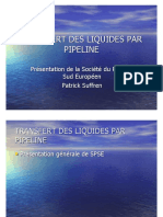 Transfert Des Liquides Par Pipeline