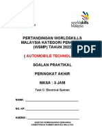 SOALAN PRAKTIKAL-Akhir WSMP 2022 - Task C - Electrical System