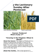 Living The Lecionary - 5thSundayAfterPentecost