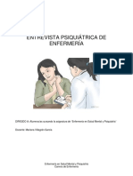 Entrevista Salud Mental