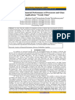 Analysis of The Financial Performance of Processors and Glass Applications "Yoonly Glass"