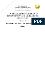 Detailed Lesson Plan in Bread and Pastry Production 1