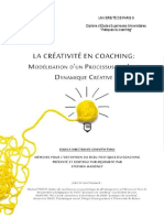 La Creativite en Coaching Modelisation D