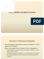 Electronic Payment Systems