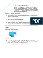 Area and Volume of Complex Objects