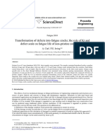 Cini, Irving - 2010 - Transformation of Defects Into Fatigue Cracks The Role of KT and Defect Scale On Fatigue Life of Non-Pristine Comp