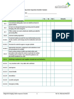 Diagnostic Imaging Centers Inspection Checklist2022641383