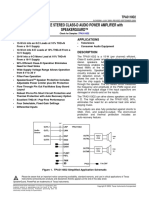 Datasheet Tpa3110d2