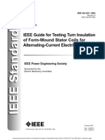 IEEE STD 522-2004 IEEE Guide For Testing Turn Insulation of Form-Wound Stator Coils For Alternating-Current Electric Machines