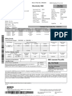 Electricity Bill: Due Date: 11-07-2011