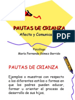 Presentacion Pautas de Crianza