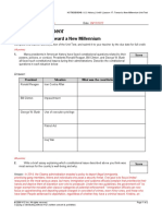 Graded Assignment: Unit Test, Part 2: Toward A New Millennium