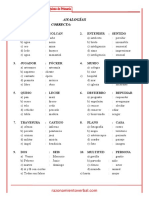 18 Analogias Quinto de Primaria