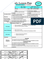 YEAR 2 Lesson Plan For Practicum