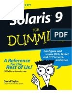 Solaris 9 For Dummies