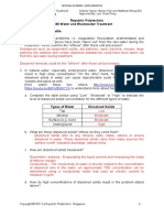 Republic Polytechnic A348 Water and Wastewater Treatment Worksheet 6: Dirt in Kettle