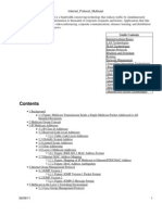 Internet Protocol Multicast