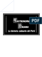 Historia Gastronomia Peruana PDF