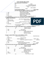 Past Continuous, Past Simple, Present Perfect Past Perfect 2